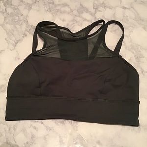 AUTHENTIC LULULEMON GREEN CROP TOP SPORTS BRA 6